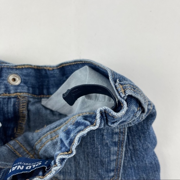 Old Navy Shorts Boys Size 5 Regular Cut Off Blue Adjustable Waist - Picture 4 of 6